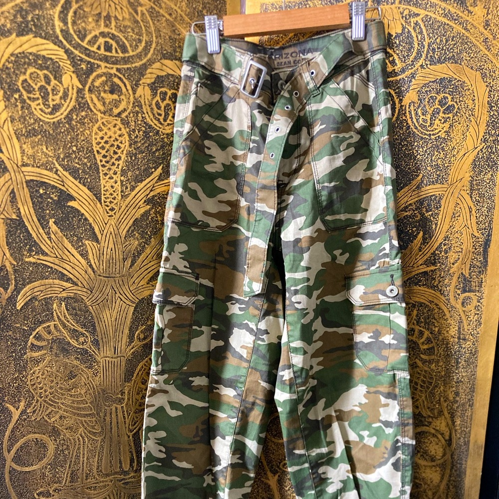Cargo camouflage pants size 0.